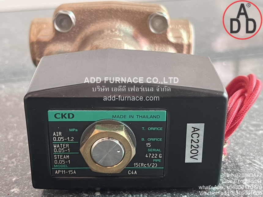 CKD AP11-15A-C4A-AC200V (2) 
